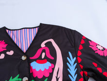 Load image into Gallery viewer, Cute Graffiti Style Print Thin Jacket