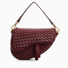 Load image into Gallery viewer, Madelyn Woven Saddle Bag