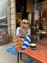 Load image into Gallery viewer, Rainbow Stripe Sweater