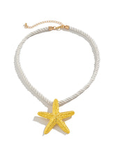 Load image into Gallery viewer, Santorini Starfish Necklace ~ Gold