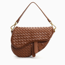 Load image into Gallery viewer, Madelyn Woven Saddle Bag