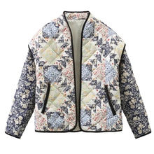 Load image into Gallery viewer, Printed Loose Quilted Jacket