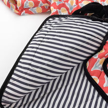 Load image into Gallery viewer, Cute Floral Print Bow Lace-Up Jacket