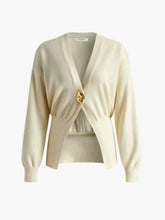 Carica l&#39;immagine nel visualizzatore di Gallery, V Neck Button Cardigan