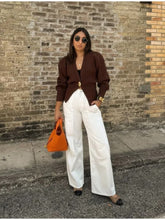 Carica l&#39;immagine nel visualizzatore di Gallery, V Neck Button Cardigan