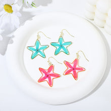 Carica l&#39;immagine nel visualizzatore di Gallery, Ocean-inspired Starfish Earrings - Embrace the Trend