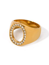 Carregar imagem no visualizador da galeria, Oval Hollow Ring