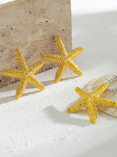 Load image into Gallery viewer, Santorini Starfish Necklace ~ Gold