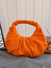 Load image into Gallery viewer, Simple Pleated Dumpling Clutch Bag