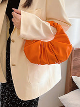 Load image into Gallery viewer, Simple Pleated Dumpling Clutch Bag