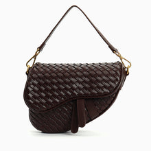 Load image into Gallery viewer, Madelyn Woven Saddle Bag