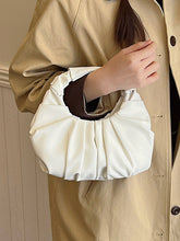 Load image into Gallery viewer, Simple Pleated Dumpling Clutch Bag