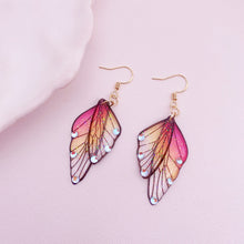 Carregar imagem no visualizador da galeria, Butterfly Wing Handmade Earrings