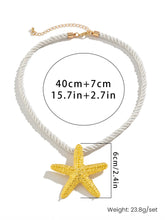 Load image into Gallery viewer, Santorini Starfish Necklace ~ Gold