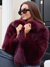 Načíst obrázek do prohlížeče Galerie, Faux Fur Collar Jacket