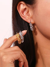 Carica l&#39;immagine nel visualizzatore di Gallery, Wrapped Classic Round Earrings