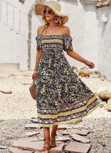 Load image into Gallery viewer, Bohemian Floral Dress