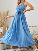 Load image into Gallery viewer, Sleeveless Flowy Beach Maxi Dress