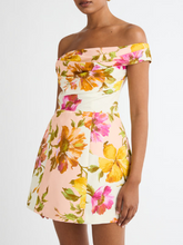 Load image into Gallery viewer, Unique Floral Mini Dress