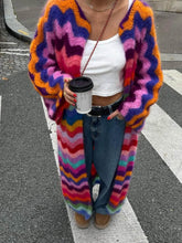 Load image into Gallery viewer, Wave Mohair Cardigan