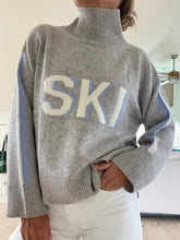 Load image into Gallery viewer, Ski Trip Oversized Sweater-Navy
