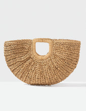 Lataa kuva Galleria-katseluun, Natural Straw Bag