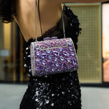 Load image into Gallery viewer, Tiffany Crystals Clutch Bag