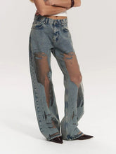 Load image into Gallery viewer, Trixie Blue Transparent Jeans