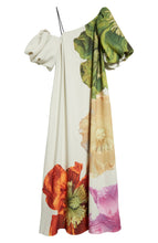 Load image into Gallery viewer, Payton Floral Asymmetric Neck Maxi Dress