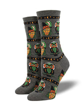 Load image into Gallery viewer, Funny Owl Halloween Socks