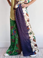 Lataa kuva Galleria-katseluun, Special Folk Print Loose Wide Leg Pants