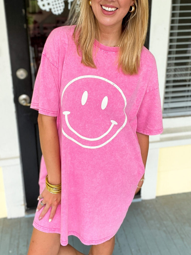 A Reason To Smile Tee Dress