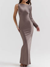 Lataa kuva Galleria-katseluun, Smoke One Sleeve Maxi Dress