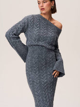 Load image into Gallery viewer, Arona Knitted Midi Dress