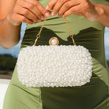 Load image into Gallery viewer, Chantal Pearl Clutch Bag
