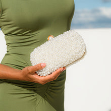 Load image into Gallery viewer, Chantal Pearl Clutch Bag