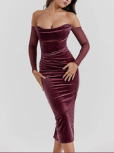 Lataa kuva Galleria-katseluun, Strapless Midi Dress