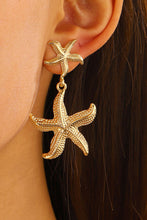 Load image into Gallery viewer, Starfish Pendant Earrings