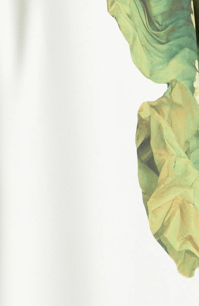 Payton Floral Asymmetric Neck Maxi Dress