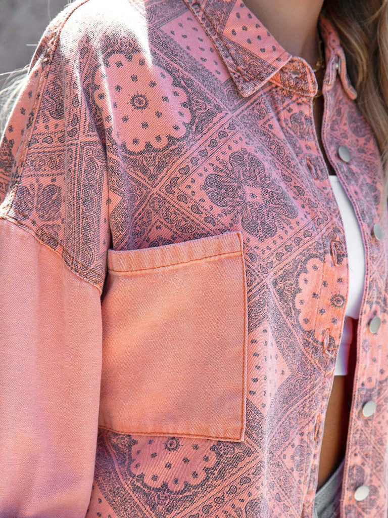 Bohemian fashion jacket