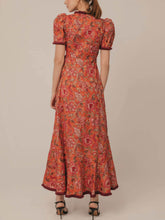 Load image into Gallery viewer, Bohemian Vintage Midi Dress