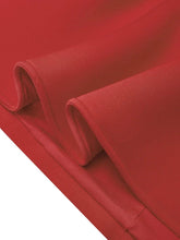 Load image into Gallery viewer, Red Sleeveless Midi Elegant A-line Dress with Waist Twist for Day-to-Night