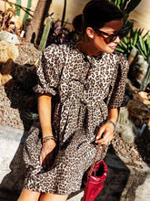 Load image into Gallery viewer, FREYA DRESS LEOPARD