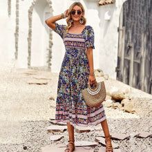 Load image into Gallery viewer, Bohemian Floral Dress