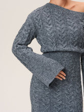 Load image into Gallery viewer, Arona Knitted Midi Dress