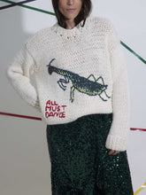 Laden Sie das Bild in den Galerie-Viewer, Funny Mantis Cartoon Pattern Sweater