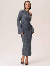 Görseli Galeri görüntüleyiciye yükleyin, Arona Knitted Midi Dress
