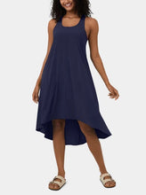 Carregar imagem no visualizador da galeria, Backless High Low Flowy Midi Quick Dry Casual Dress