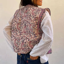 Load image into Gallery viewer, Ethnic Printed Quilted Waistcoat