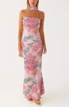 Load image into Gallery viewer, Digital print backless dress